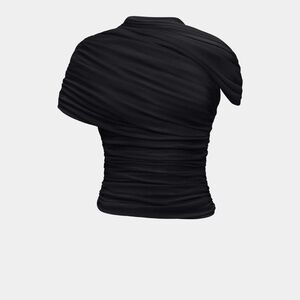 THE DRAPED SHOULDER TOP